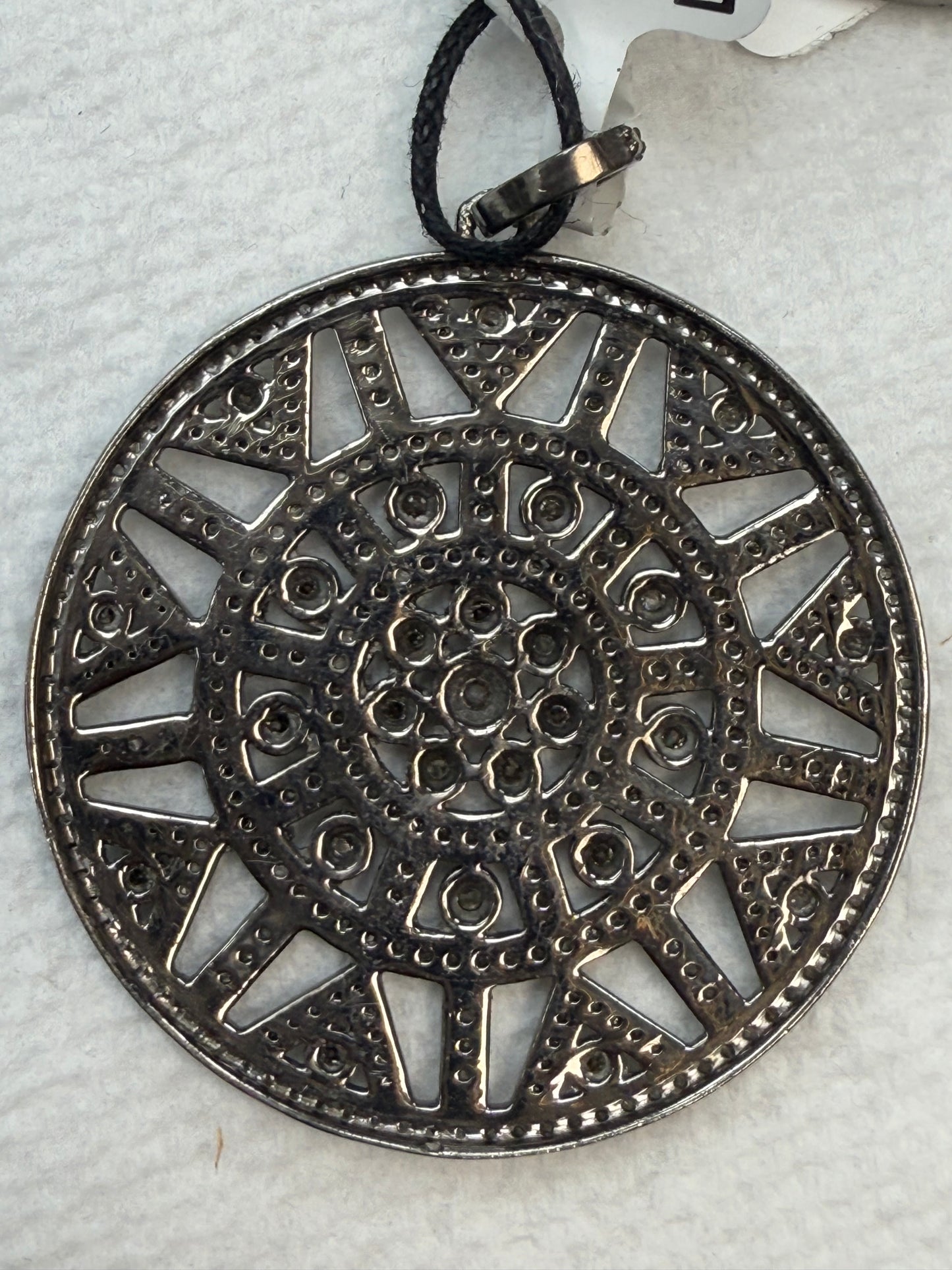 Silver and Diamond Pave PENDANT & CHARMS