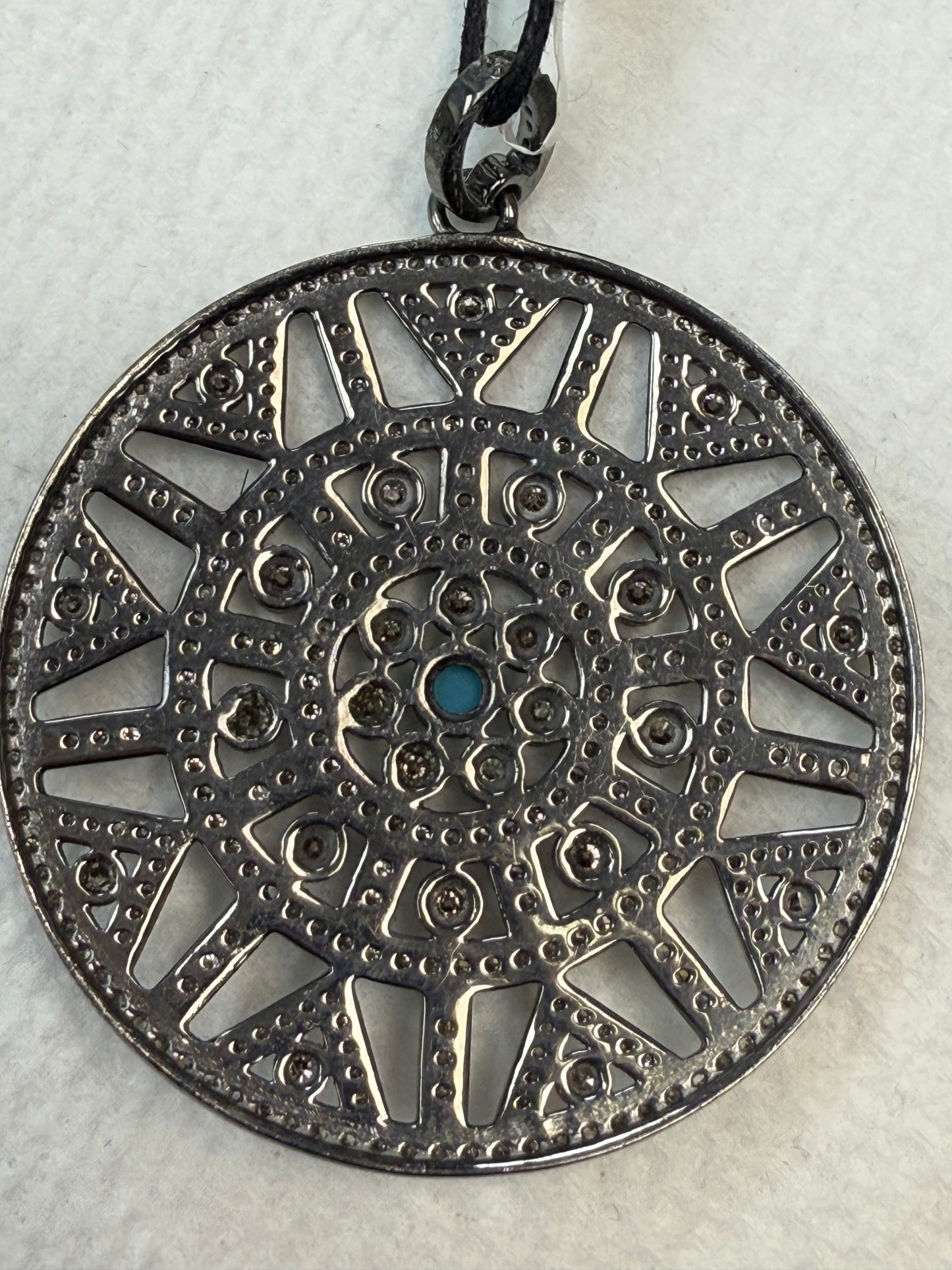 Silver and Diamond Pave PENDANT & CHARMS