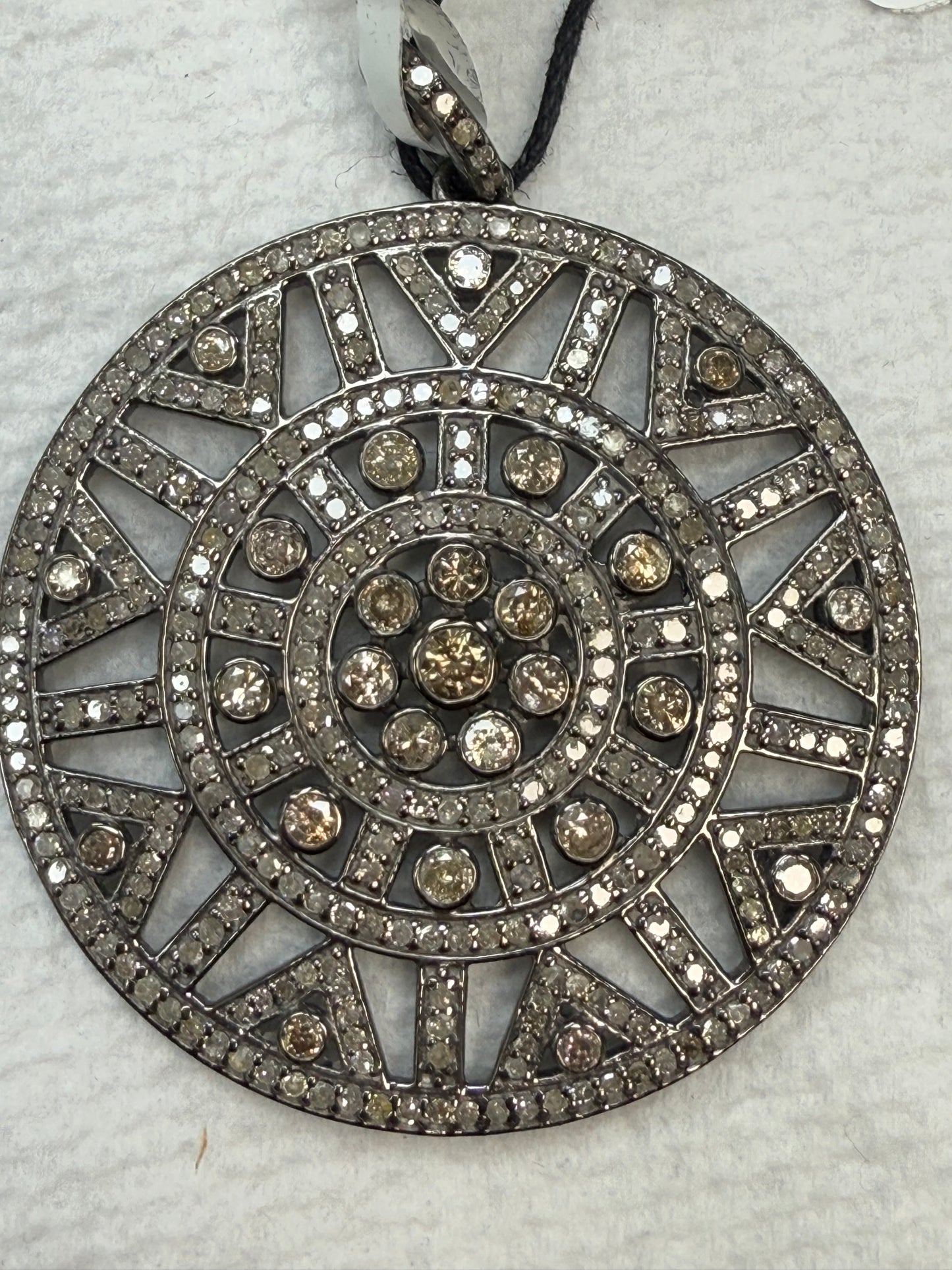 Silver and Diamond Pave PENDANT & CHARMS