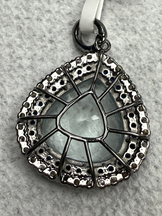 Pear Shape Diamond Pendant