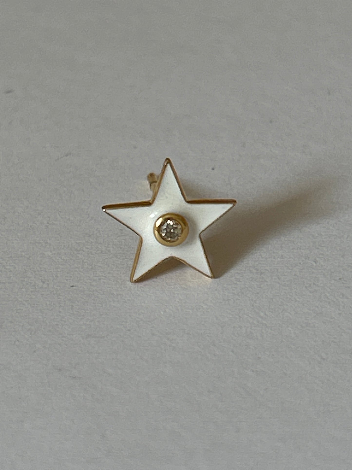 14K Gold and Diamond Earrings