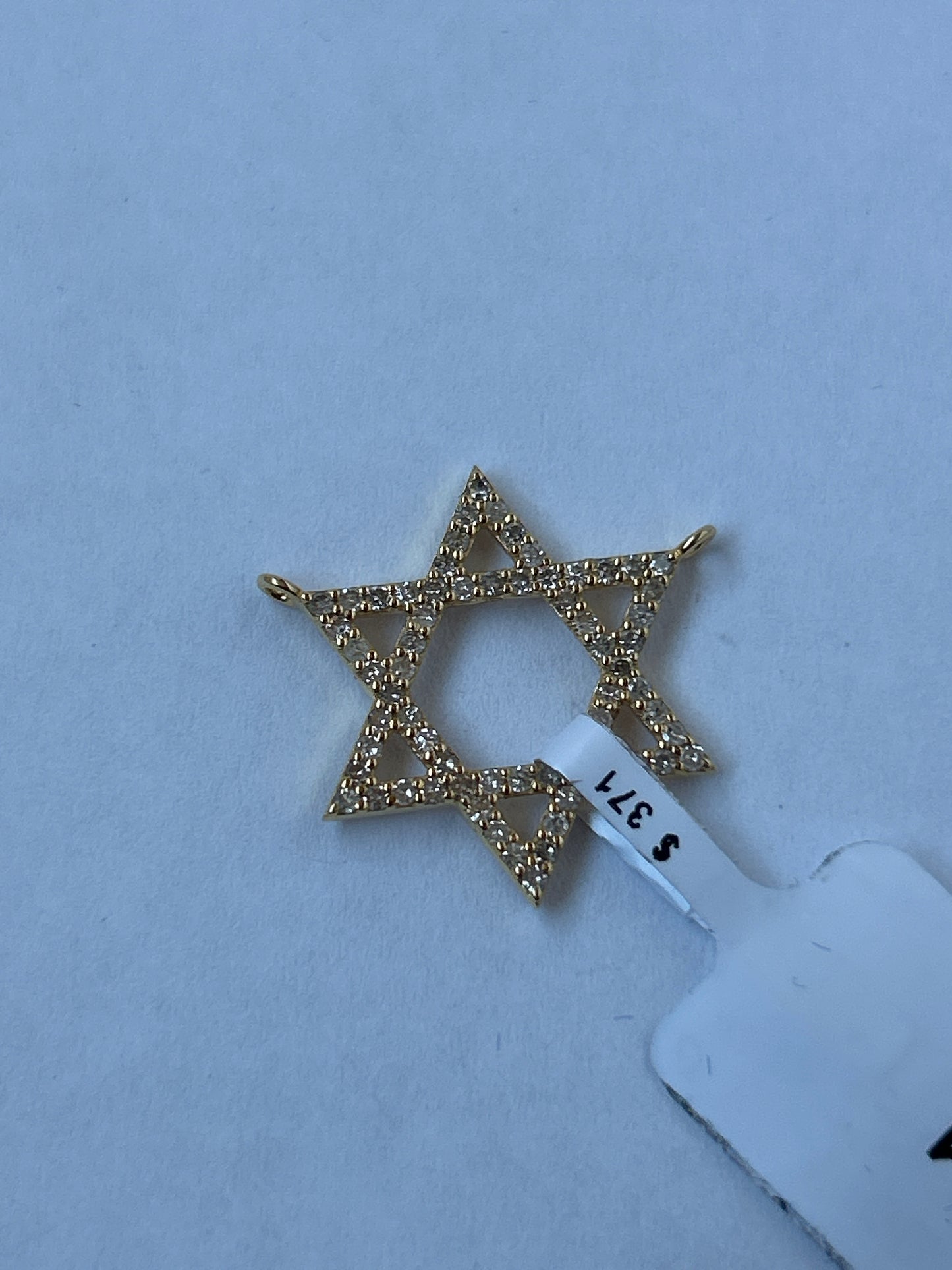 14K Gold Star of David