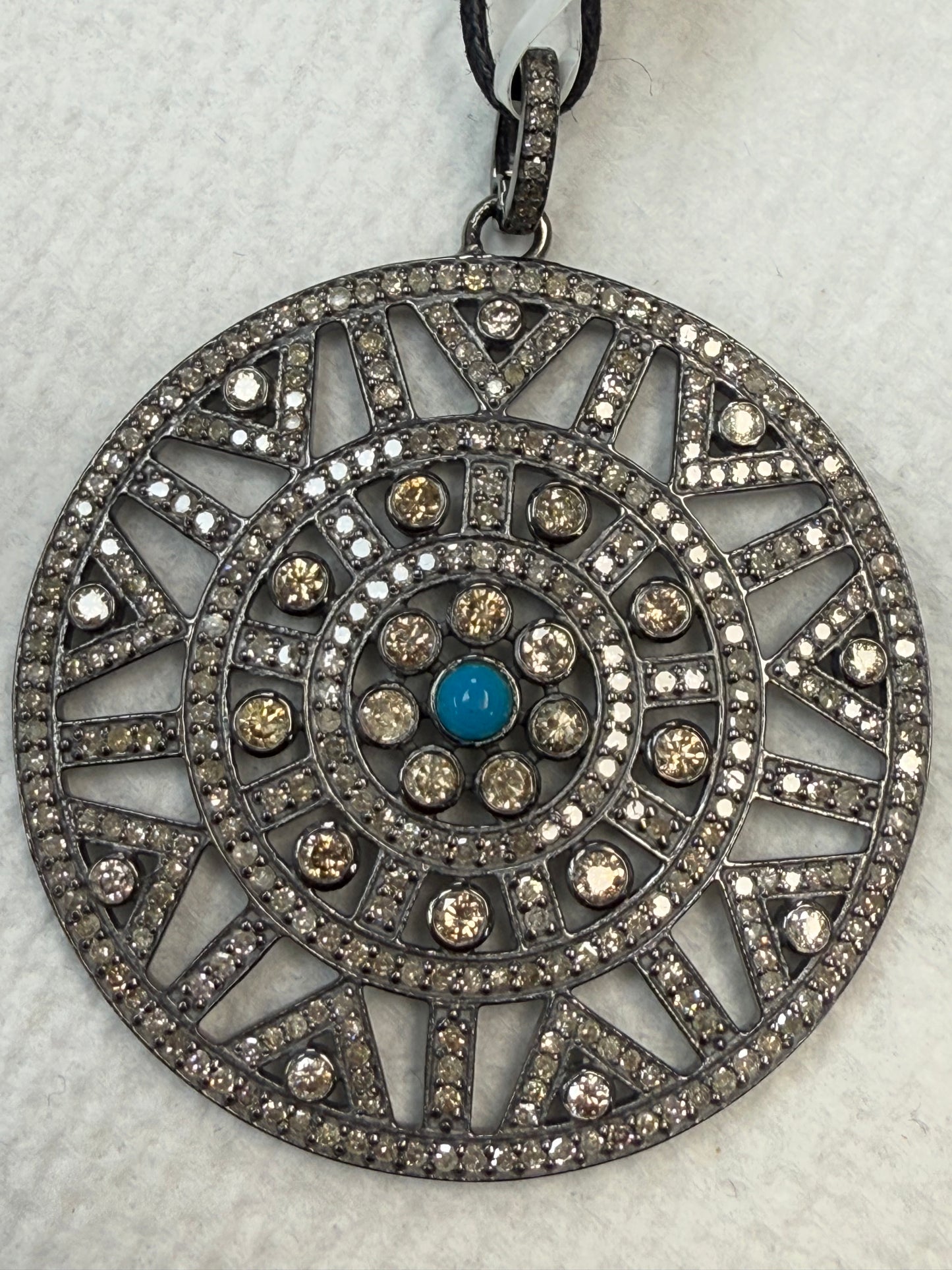 Silver and Diamond Pave PENDANT & CHARMS