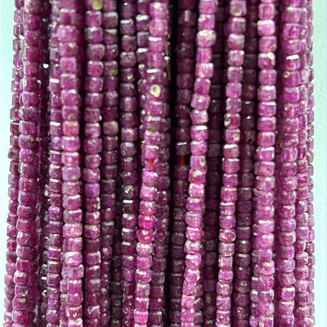 Ruby Faceted Square