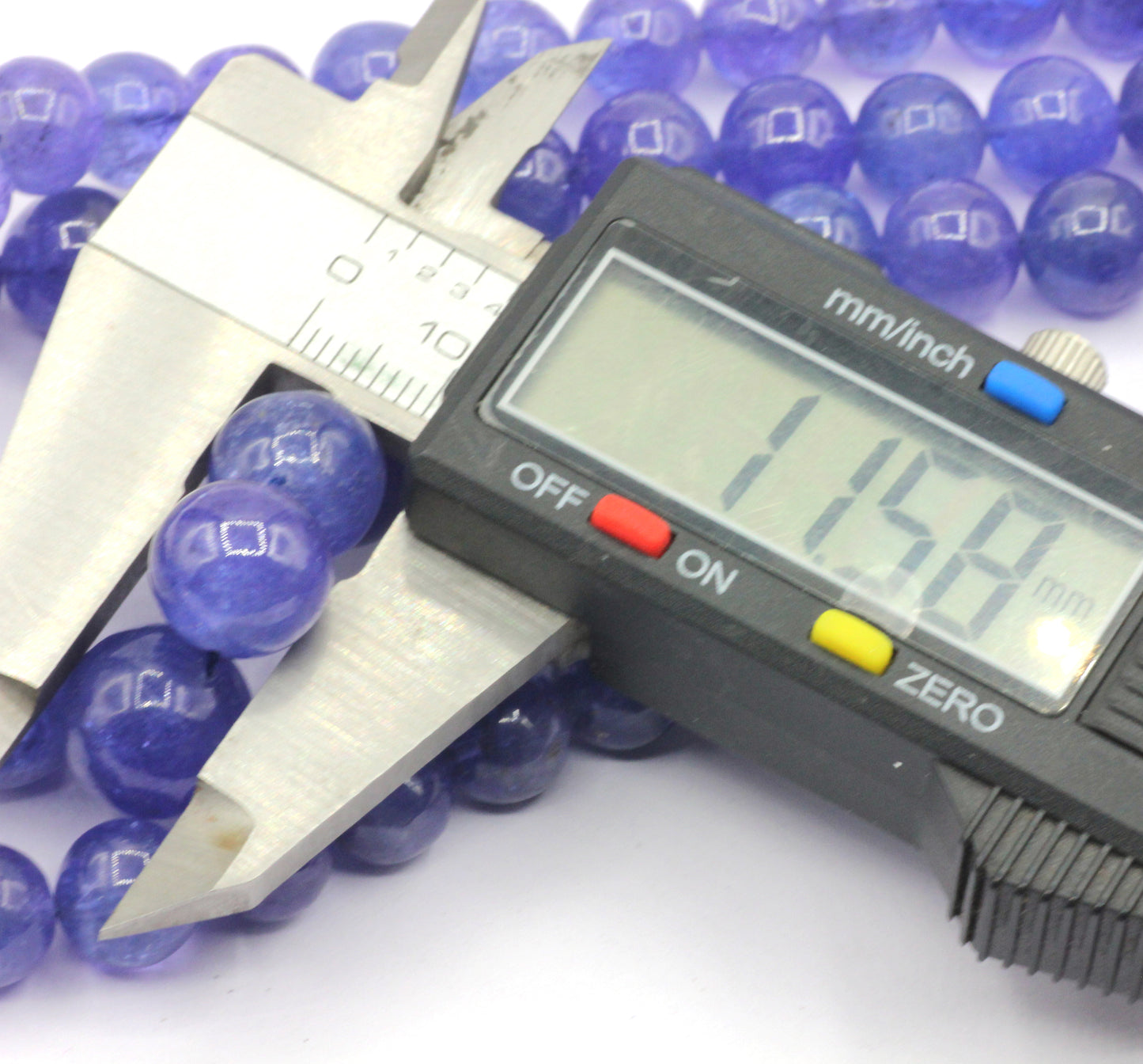 Tanzanite Smooth Round Beads