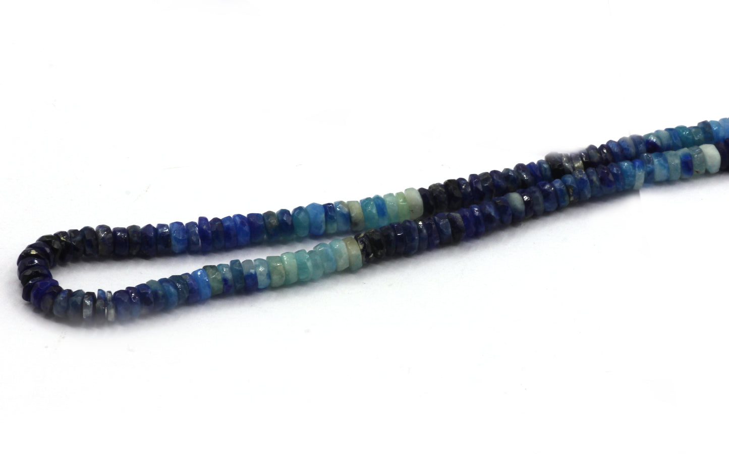 Afghanite Faceted Heshi, Faceted Donut, Faceted Tyre