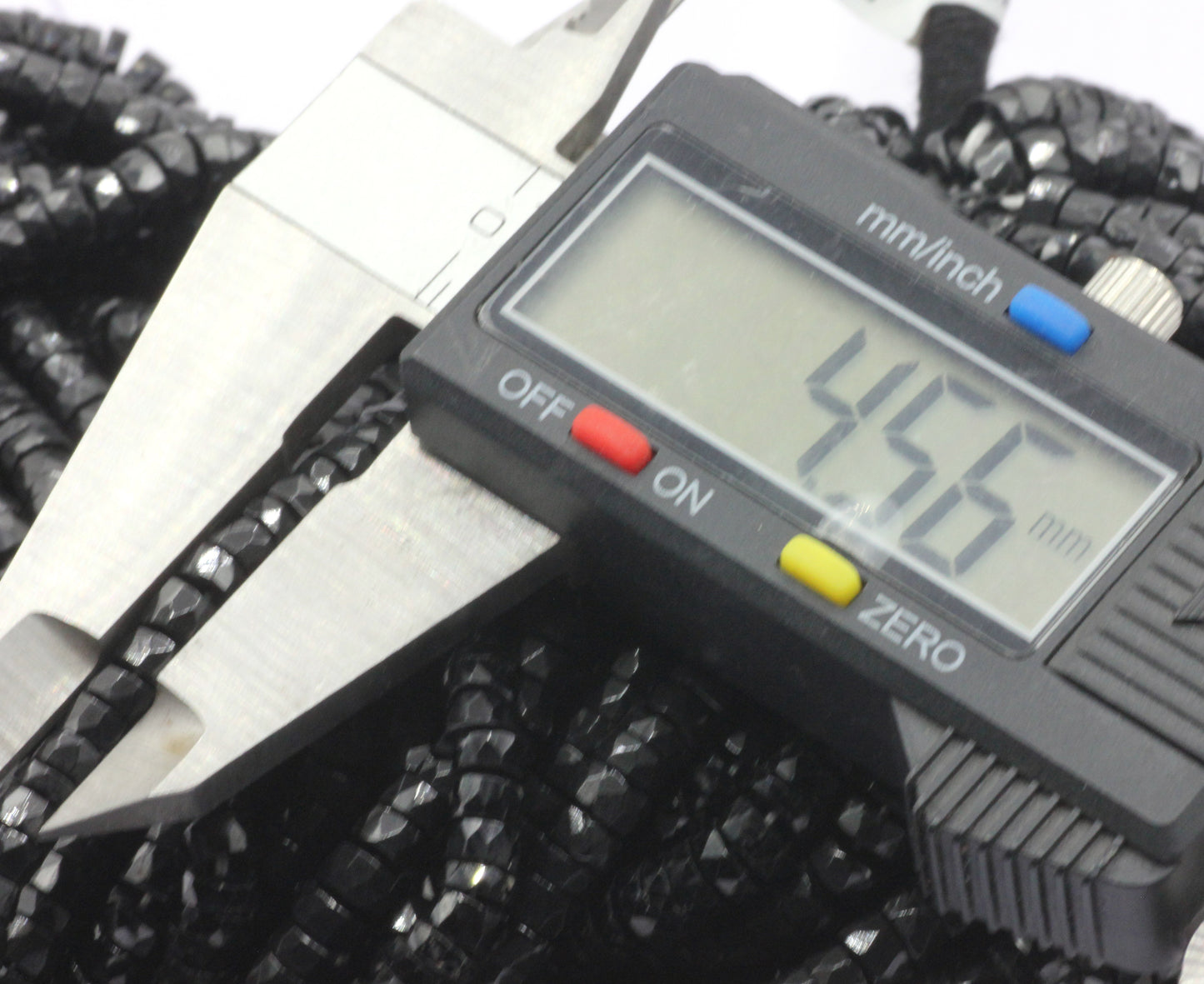 Spinel, Black Spinel Beads Faceted Heshi, Faceted Donut, Faceted Tyre