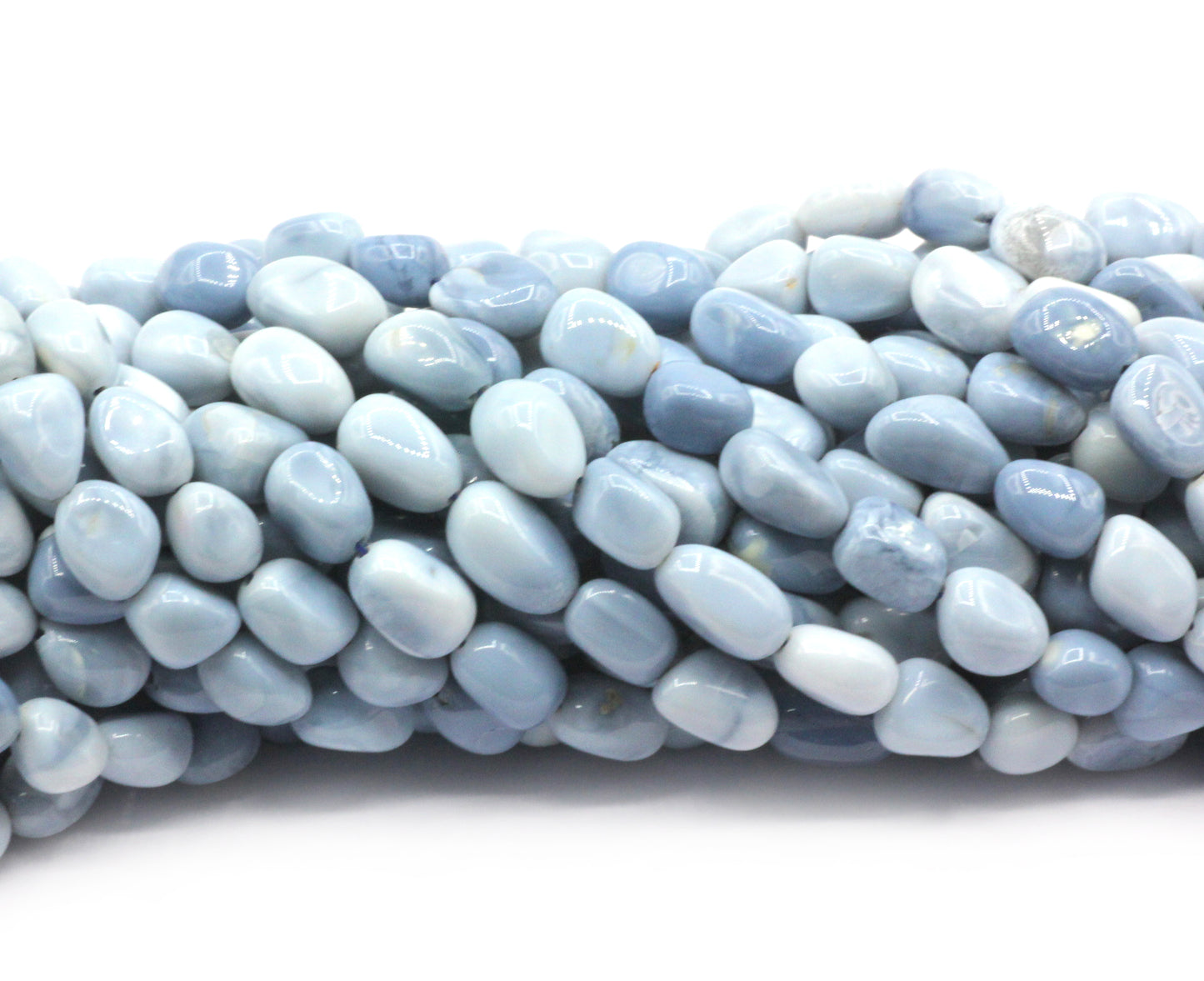 Blue Opal Smooth Nuggets