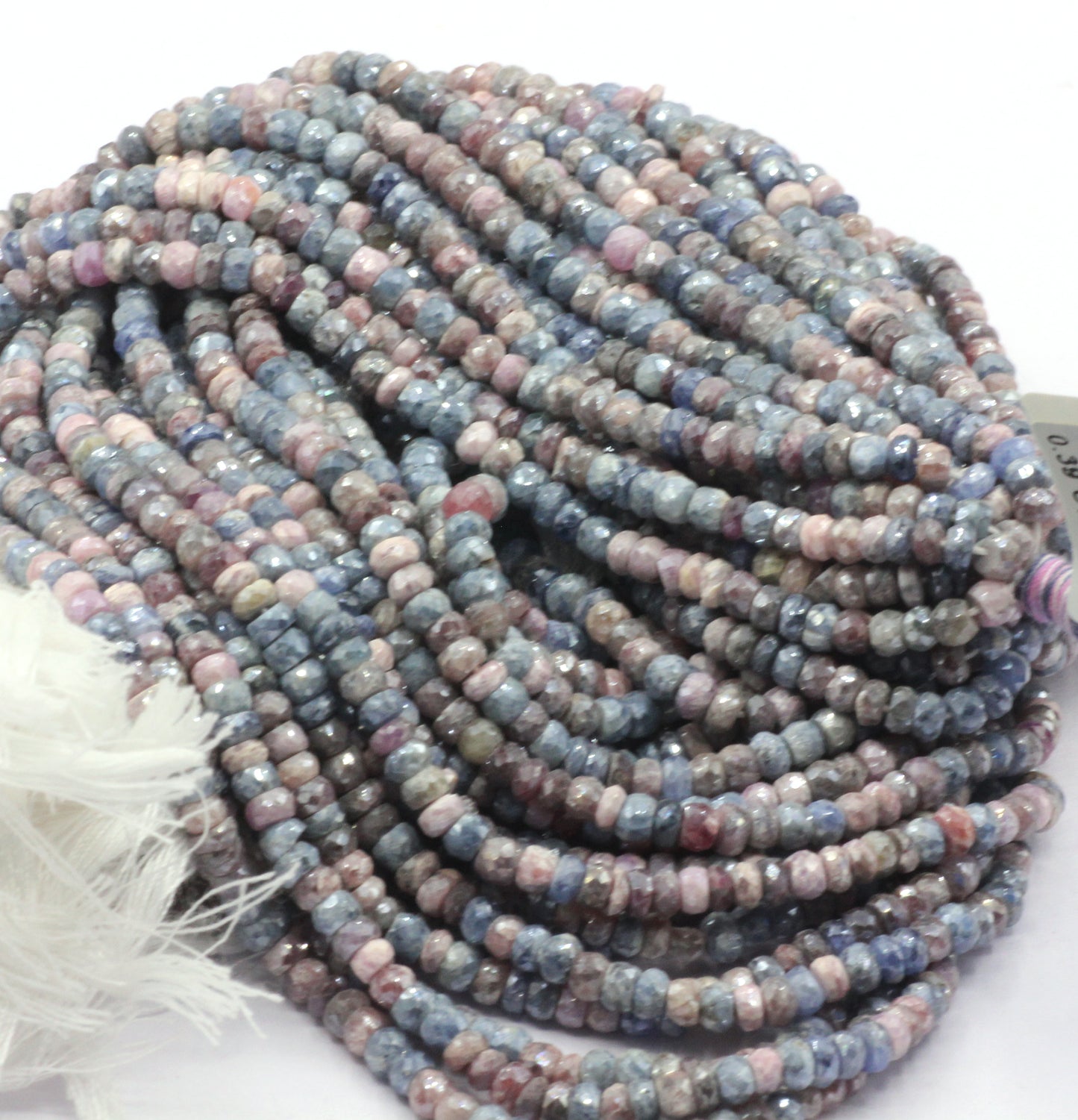 Sapphire, Multi Sapphire Beads Faceted, Multi Color Corundum Beads Faceted