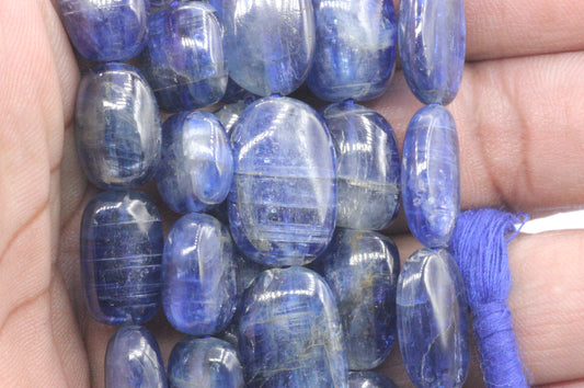 Kyanite Smooth Nuggets Beads