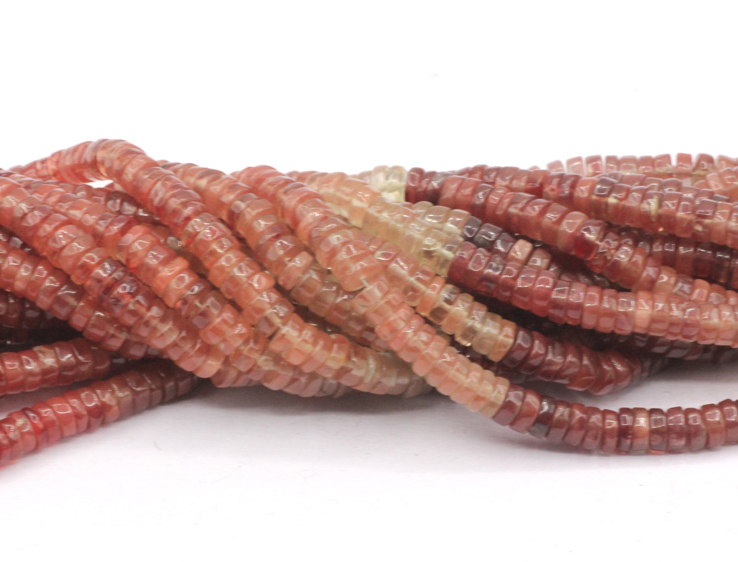 Andesine Smooth Heshi, Donuts, Tyre Beads