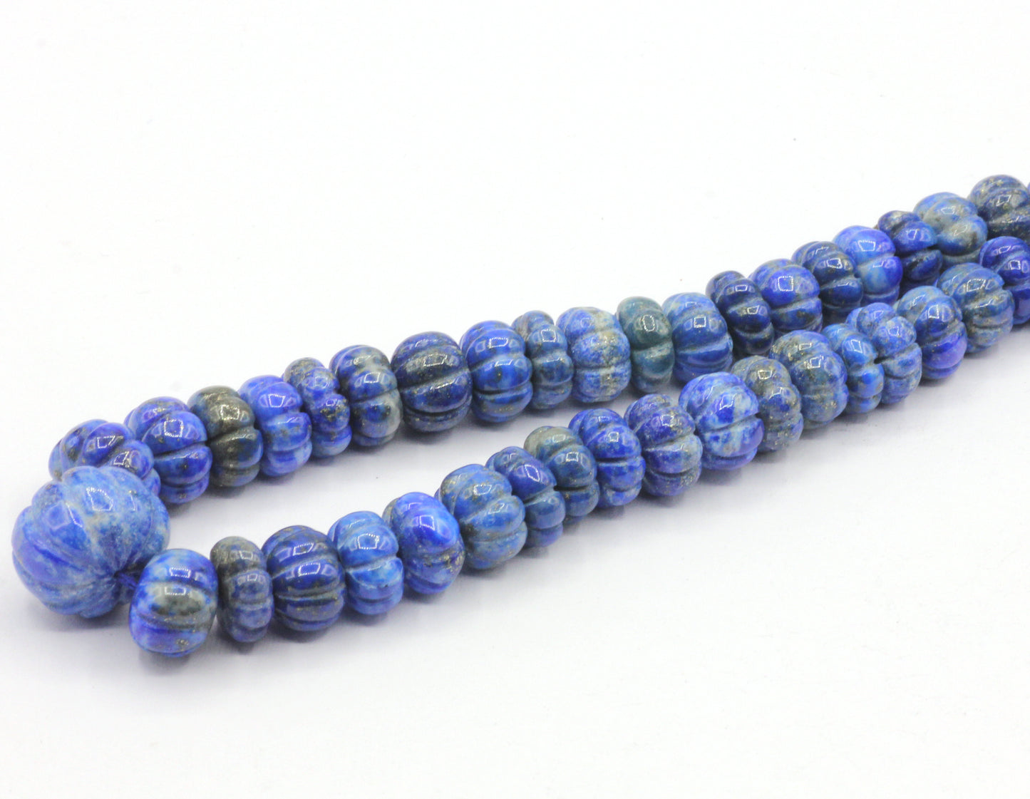Lapis lazuli Carved Water Melons, Carved pumpkins