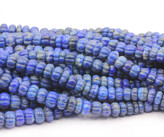 Lapis lazuli Carved Water Melons, Carved pumpkins