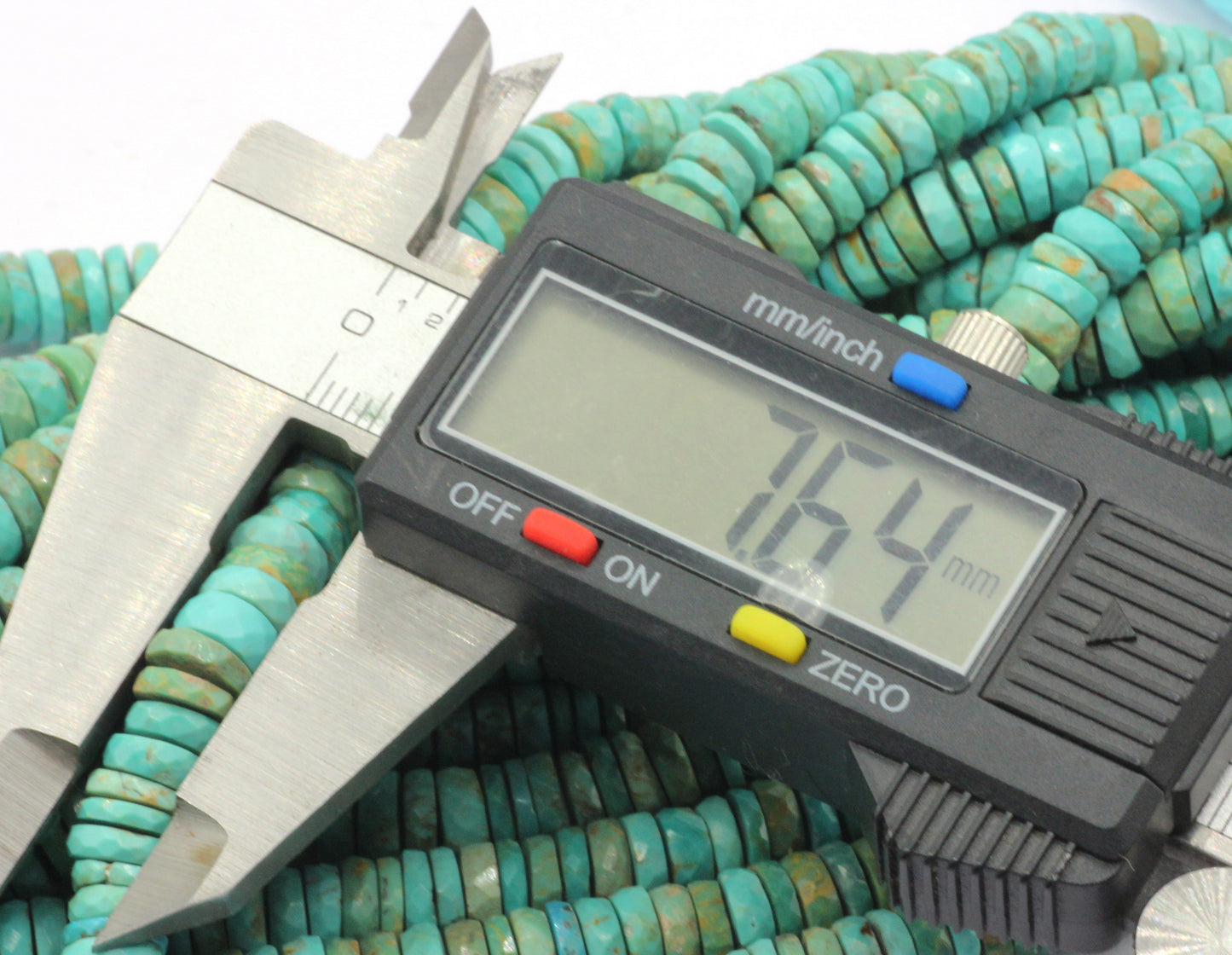Turquoise Beads Faceted Heshi, Faceted Donut, Faceted Tyre