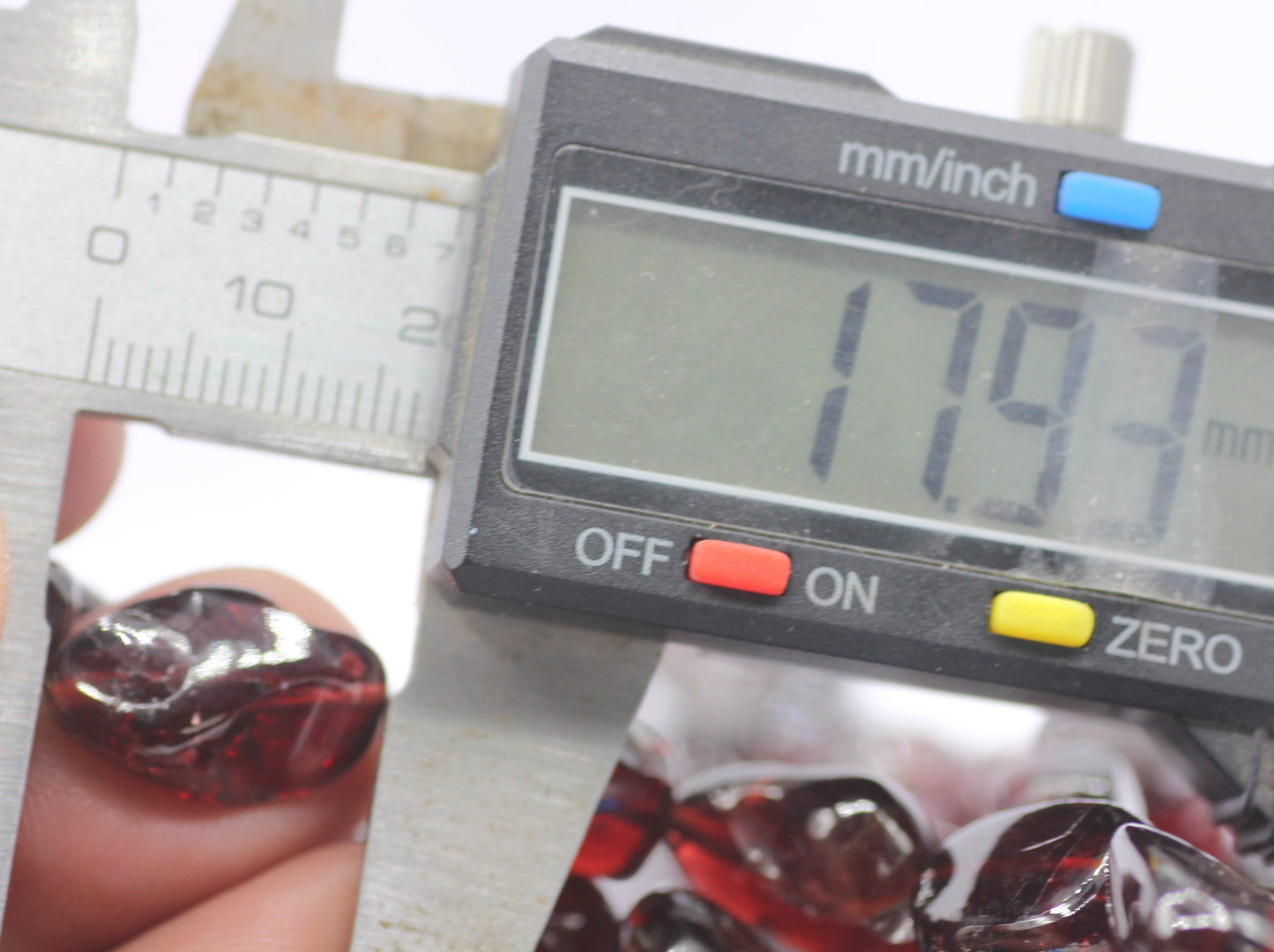 Garnet Smooth Nuggets Beads,Smooth Beads