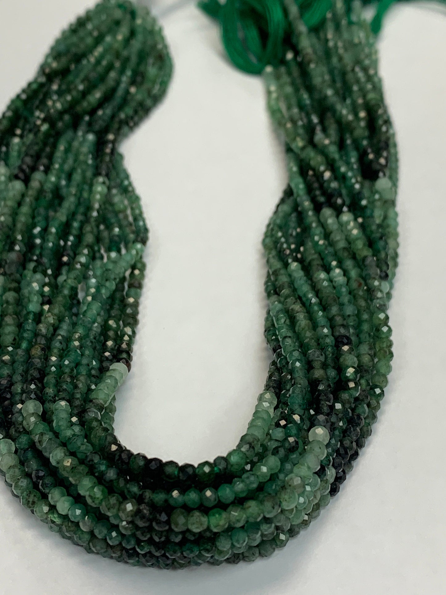 Emerald Natural Faceted Round 3mm