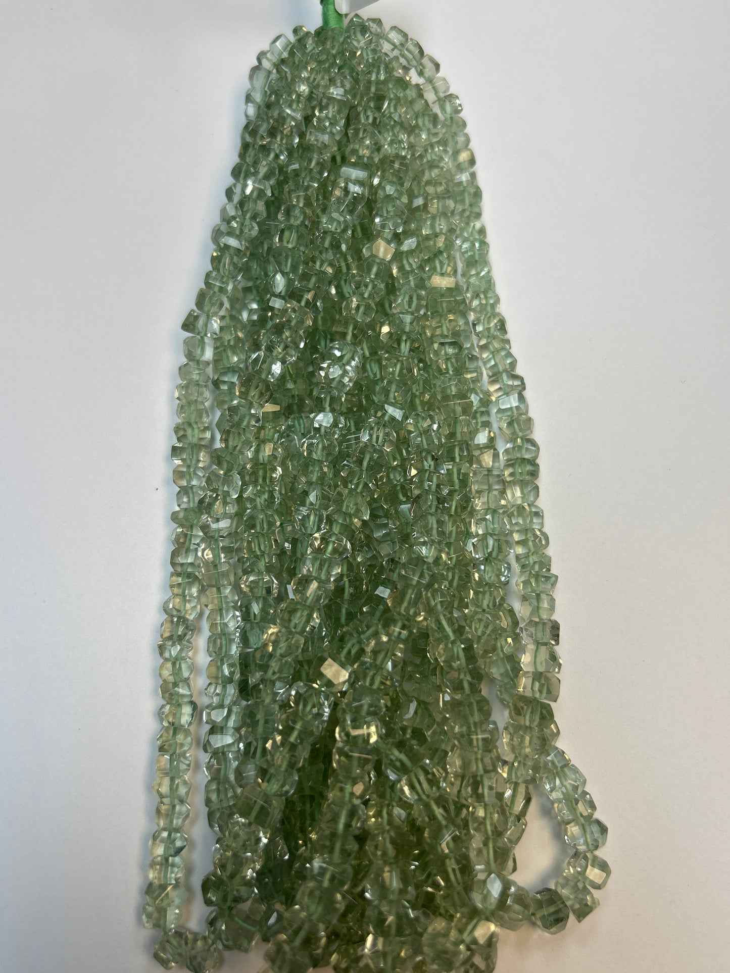 Green Amethyst Nugget Beads,Nugget Beads