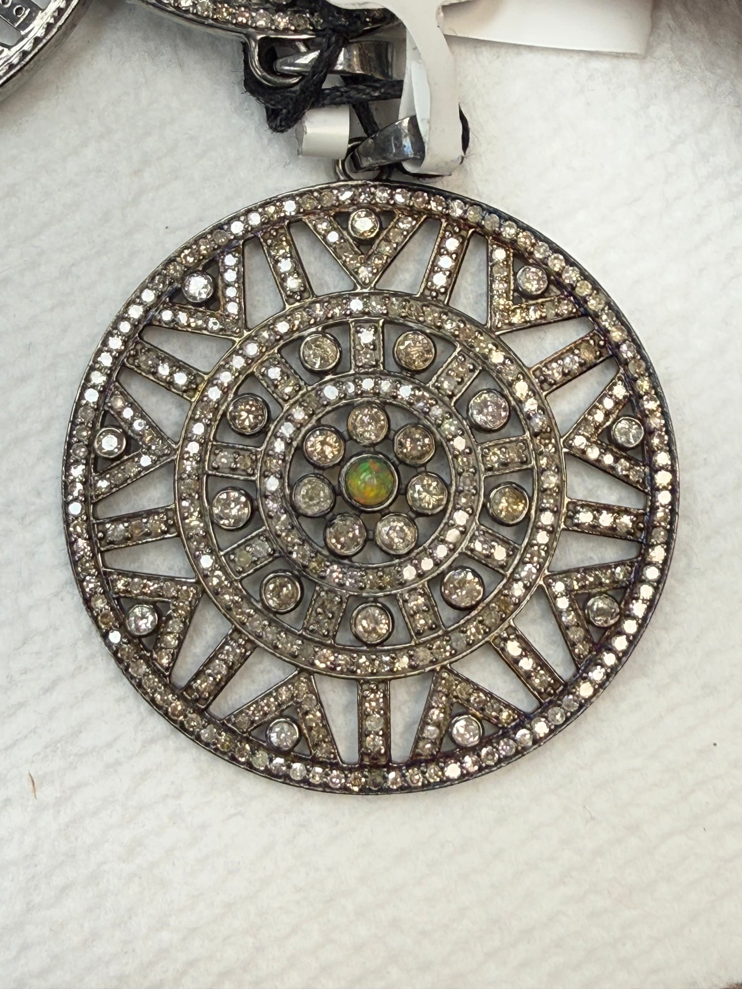 Silver and Diamond Pave PENDANT & CHARMS