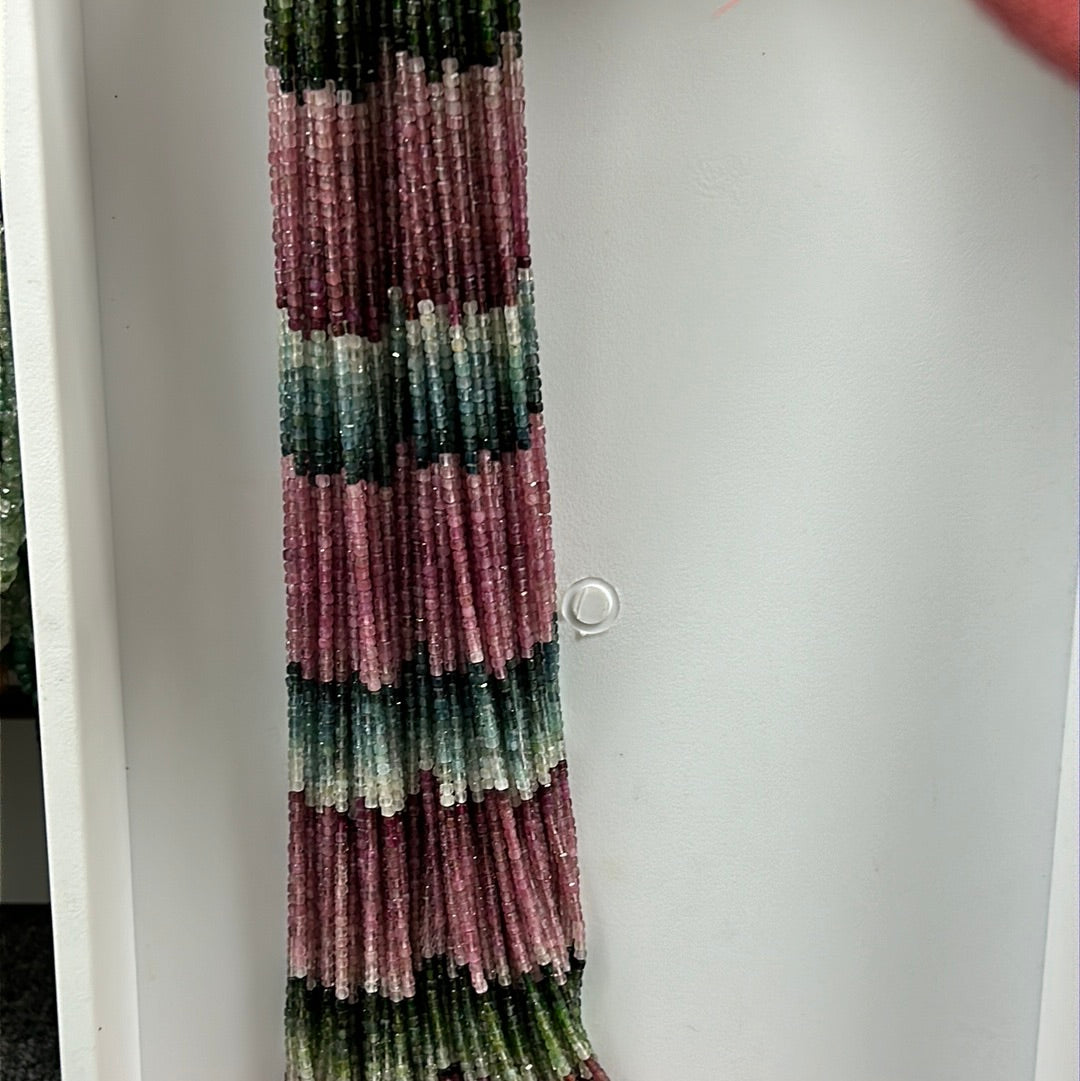 Tourmaline Faceted Square