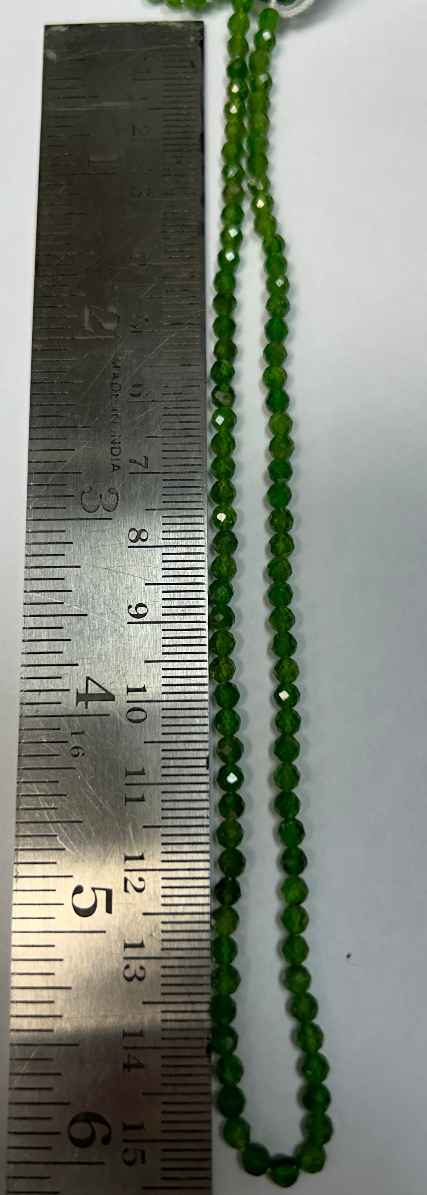 Chrome Tourmaline Round Faceted 3-4mm