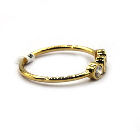 14k Solid Gold CVD Diamond Ring CVD diamond Ring