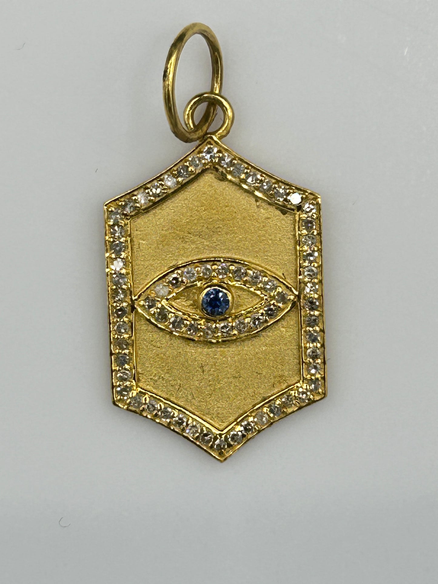 14k Solid Gold Diamond Pendants