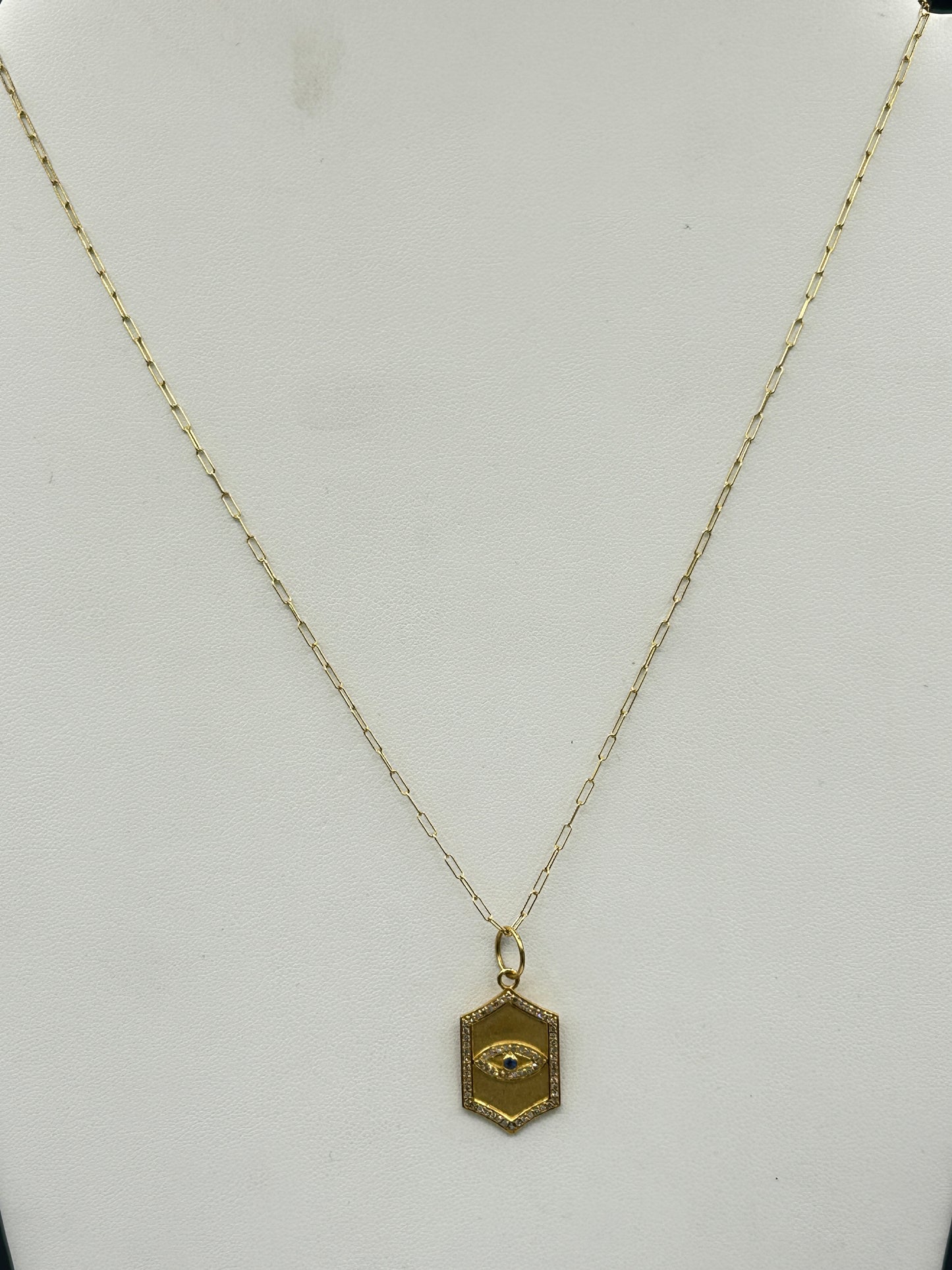 14k Solid Gold Diamond Pendants