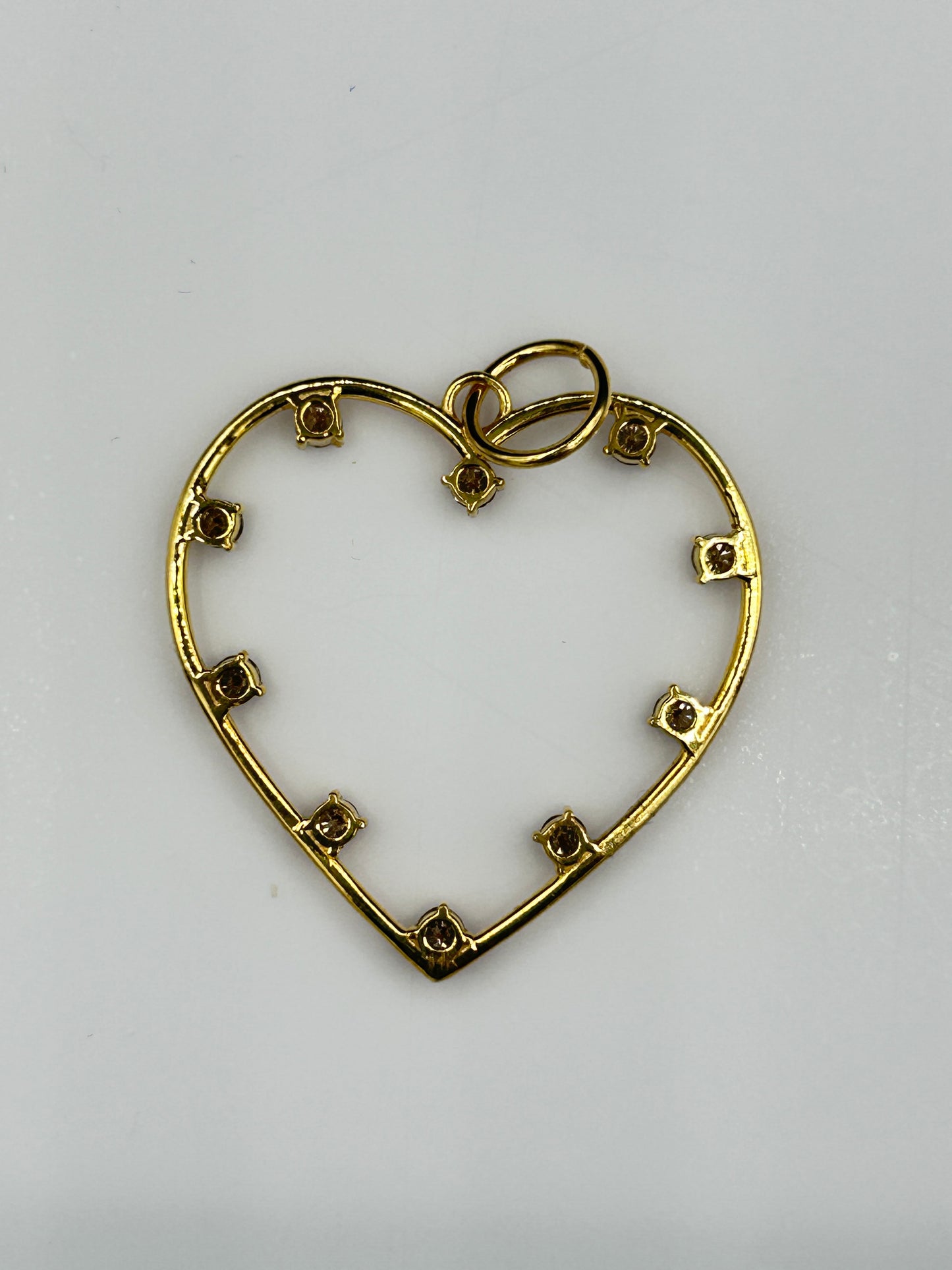 14K Gold Heart Pendants