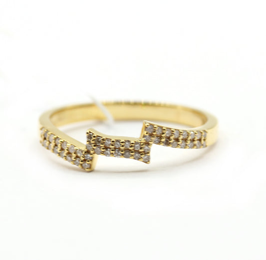 14k Solid Gold Diamond Rings.