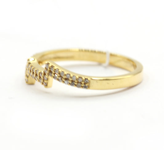 14k Solid Gold Diamond Rings.