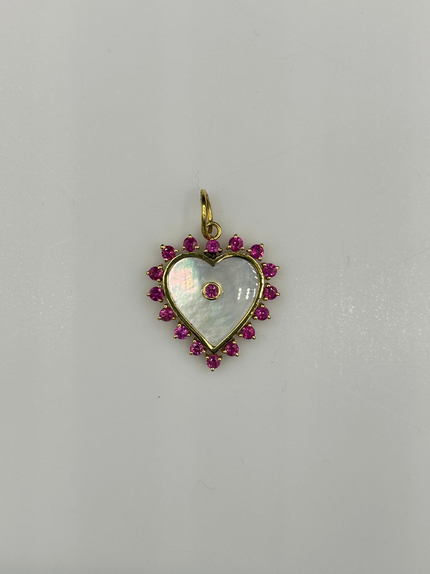 14K Gold Heart Pendant