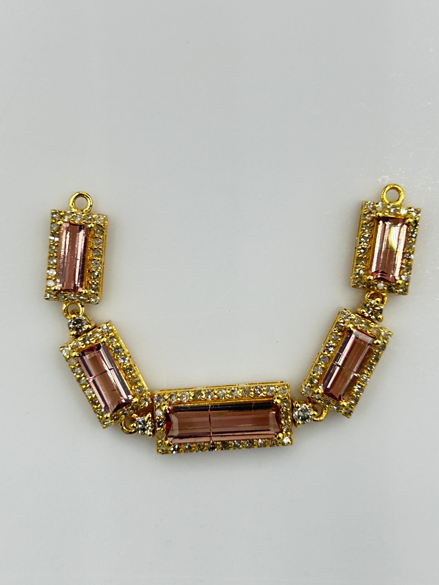 14k Solid Gold Diamond Pendants