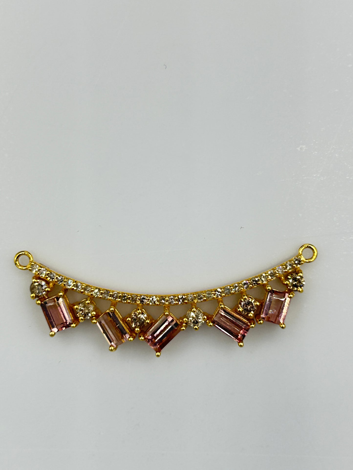 14k Solid Gold Diamond Pendants