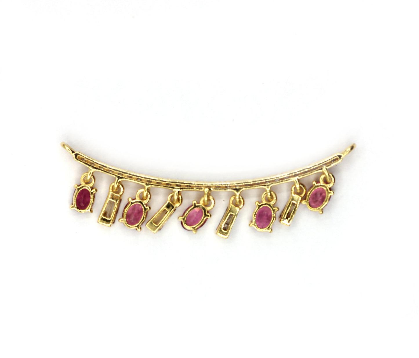 14k Solid Gold Diamond Pendants.