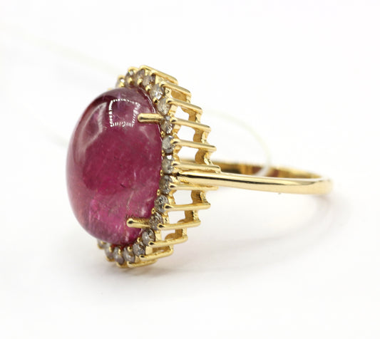 14k Solid Gold Diamond Rings.