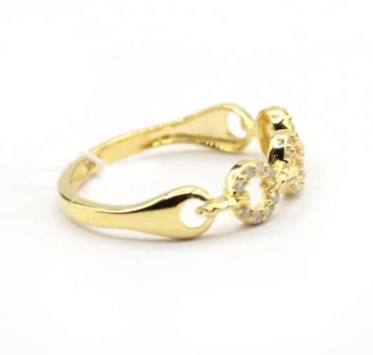 14k Solid Gold Diamond Rings