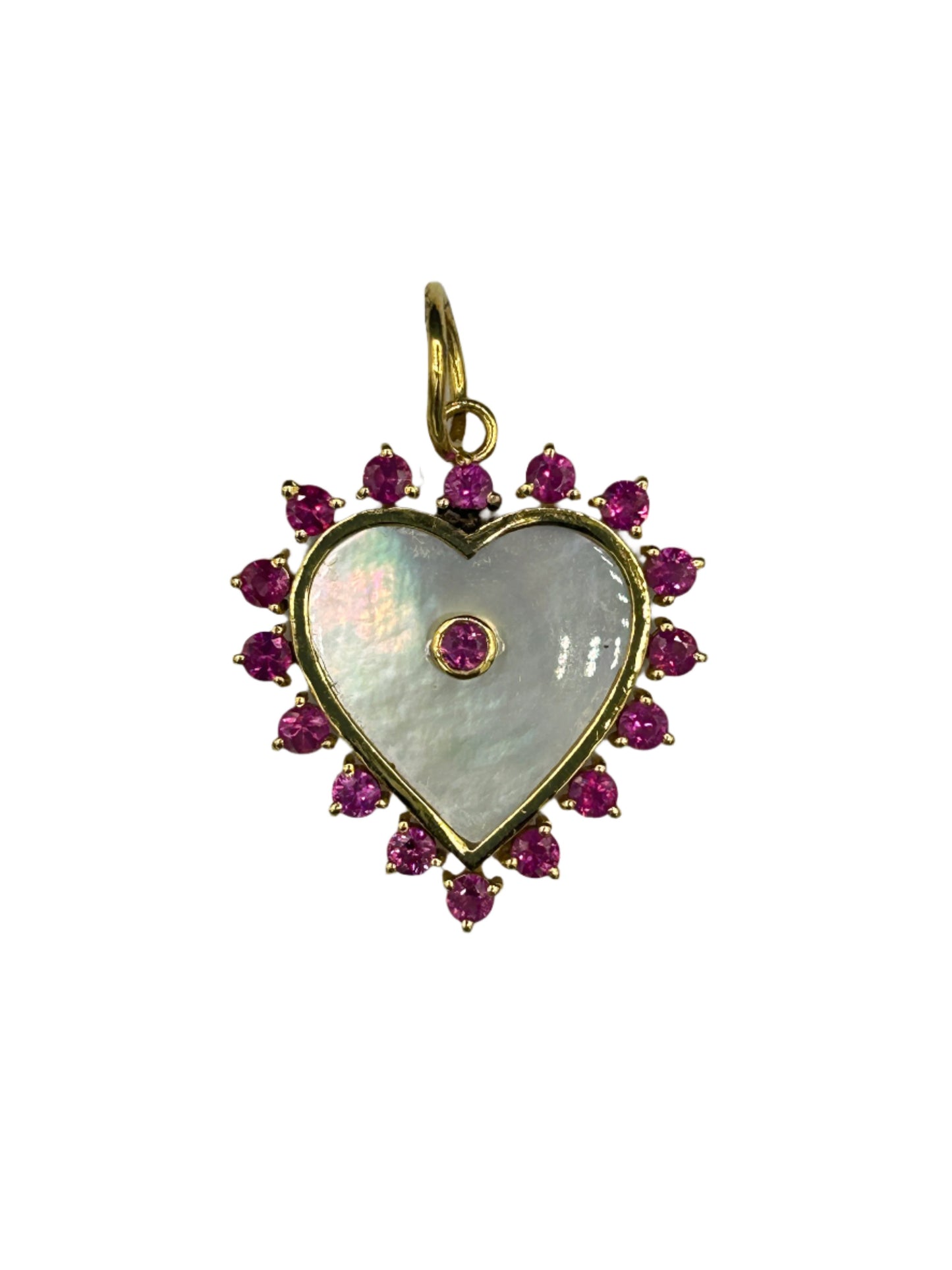 14K Gold Heart Pendant