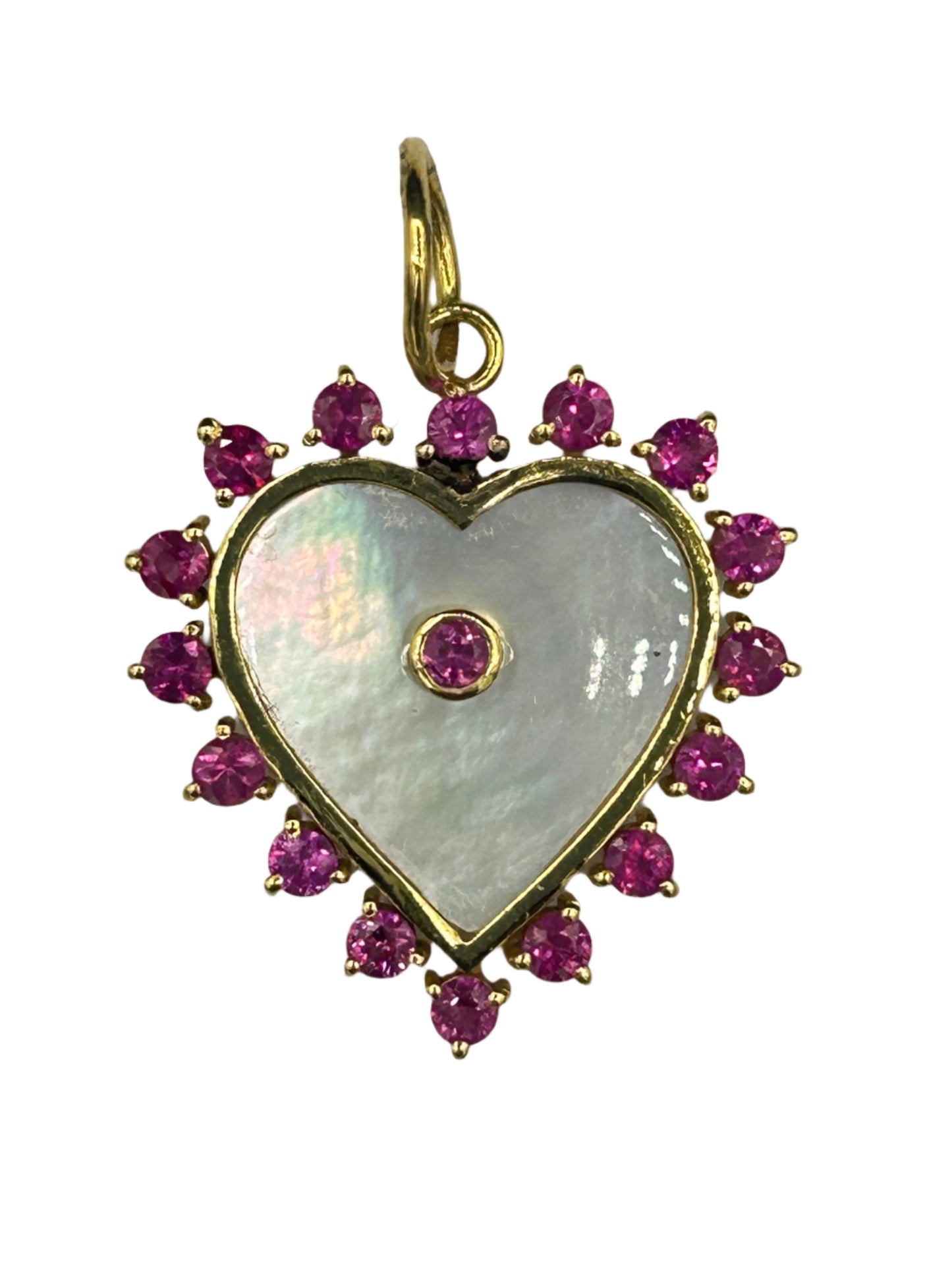 14K Gold Heart Pendant
