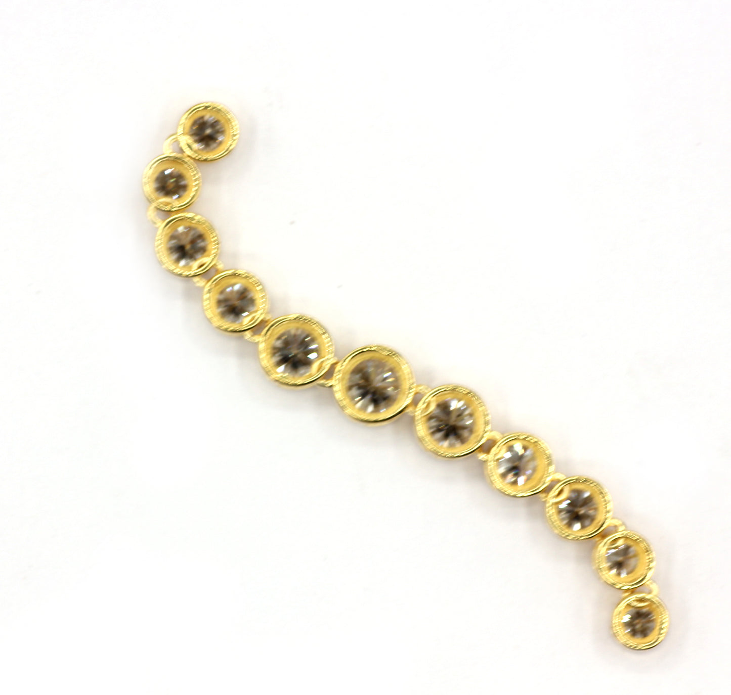 14k Solid Gold CVD Diamond Pendants