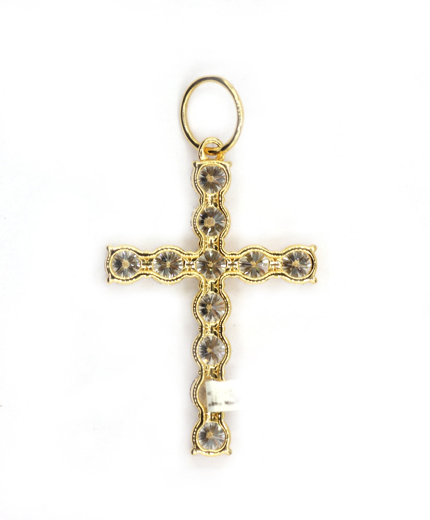 Cross 14k Solid Gold CVD Diamond Pendants