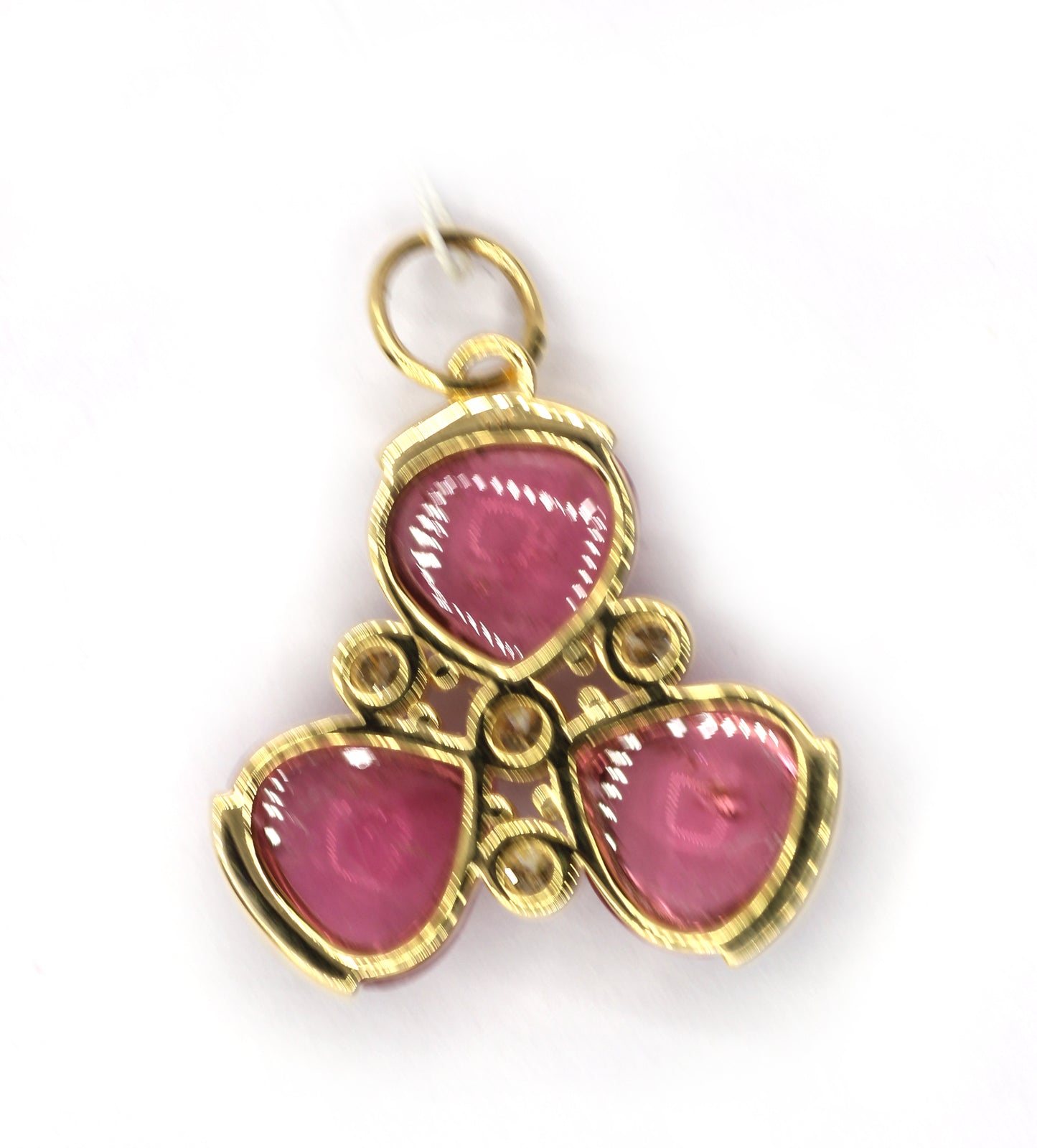 14k Solid Gold Diamond Pendants