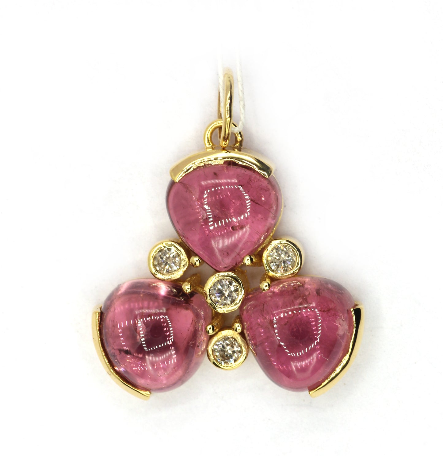 14k Solid Gold Diamond Pendants
