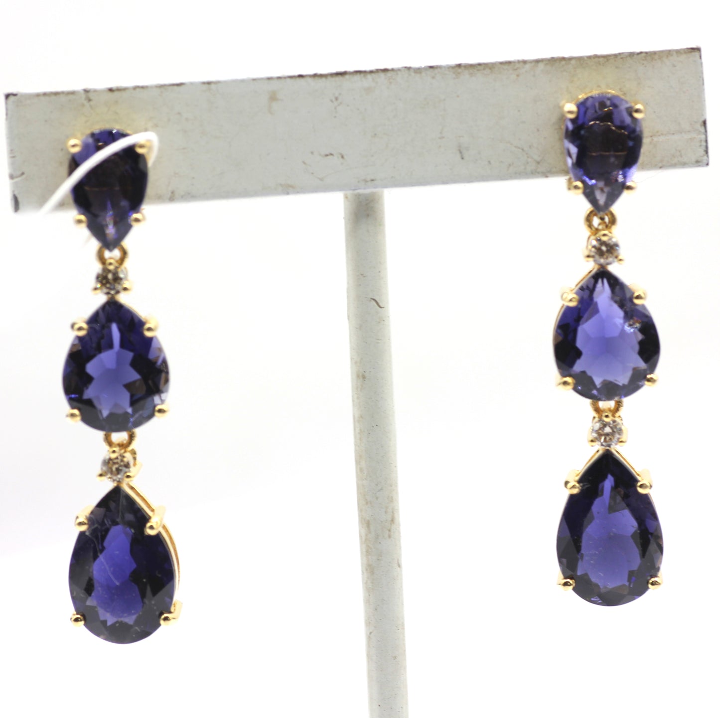 Kynite 14k Gold Diamond Earring