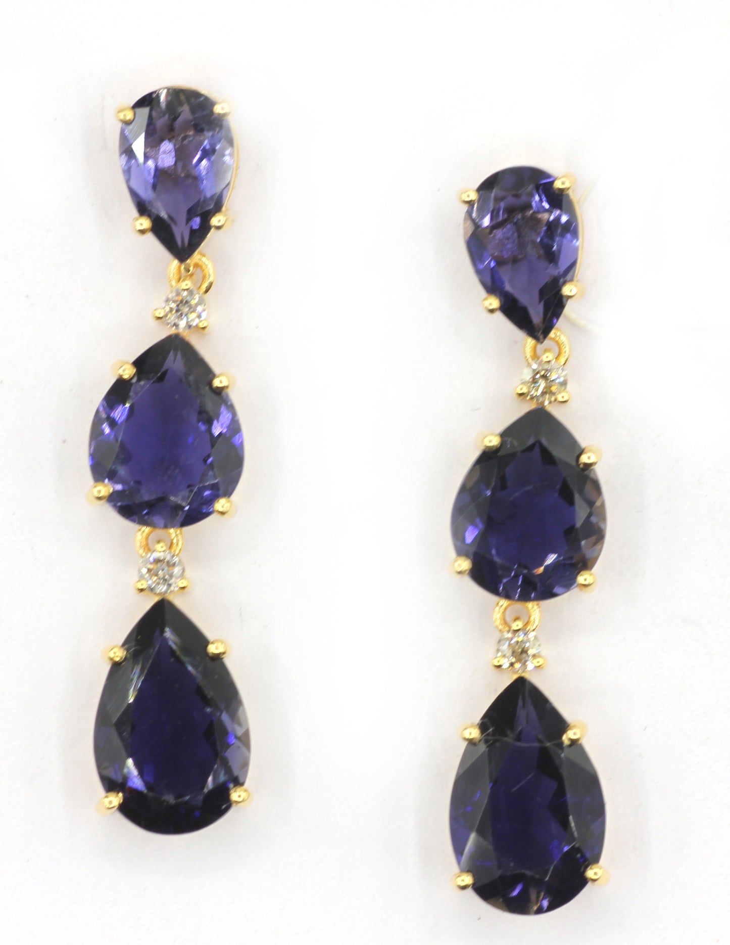 Kynite 14k Gold Diamond Earring