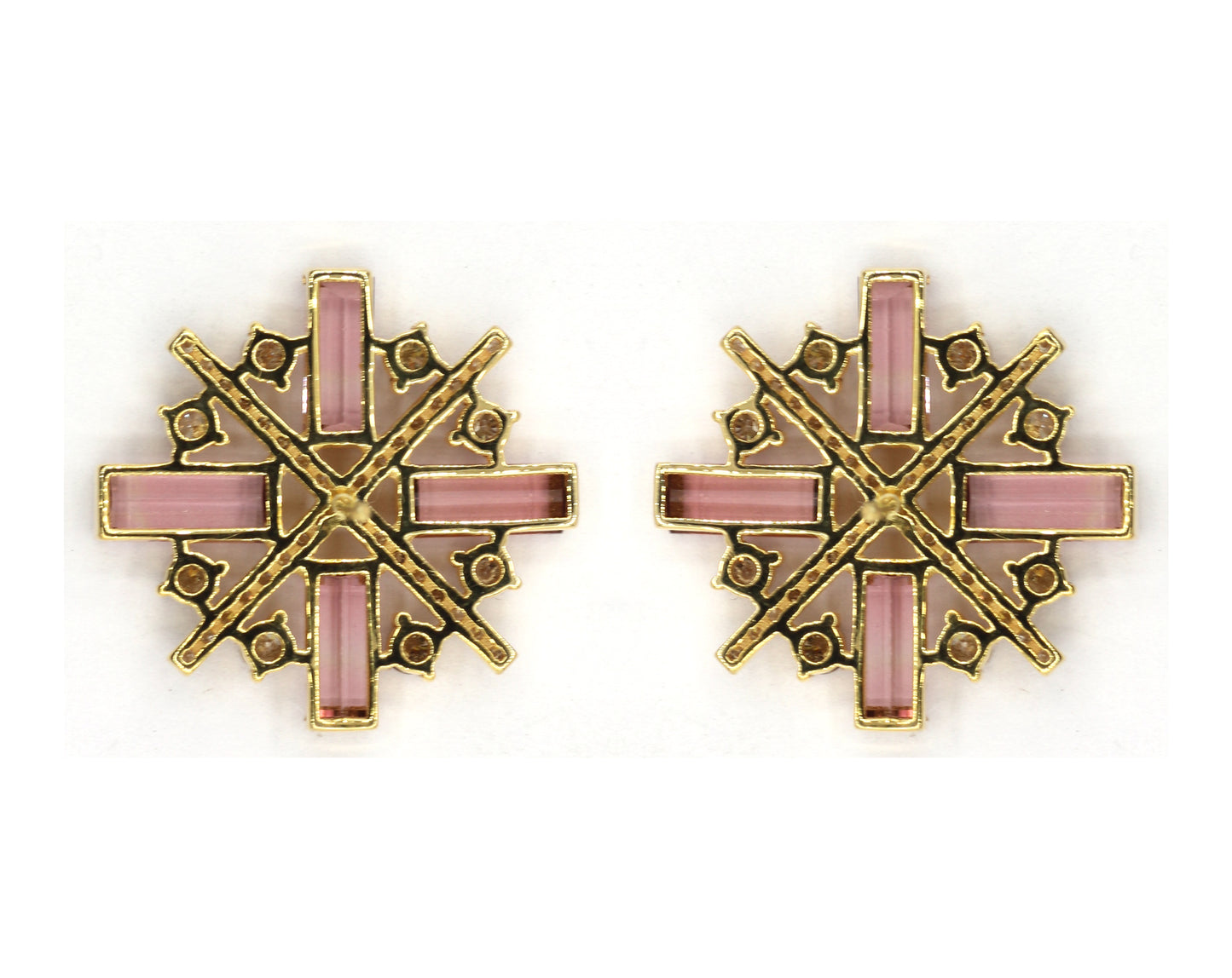 14k Gold Diamond Stud Earring