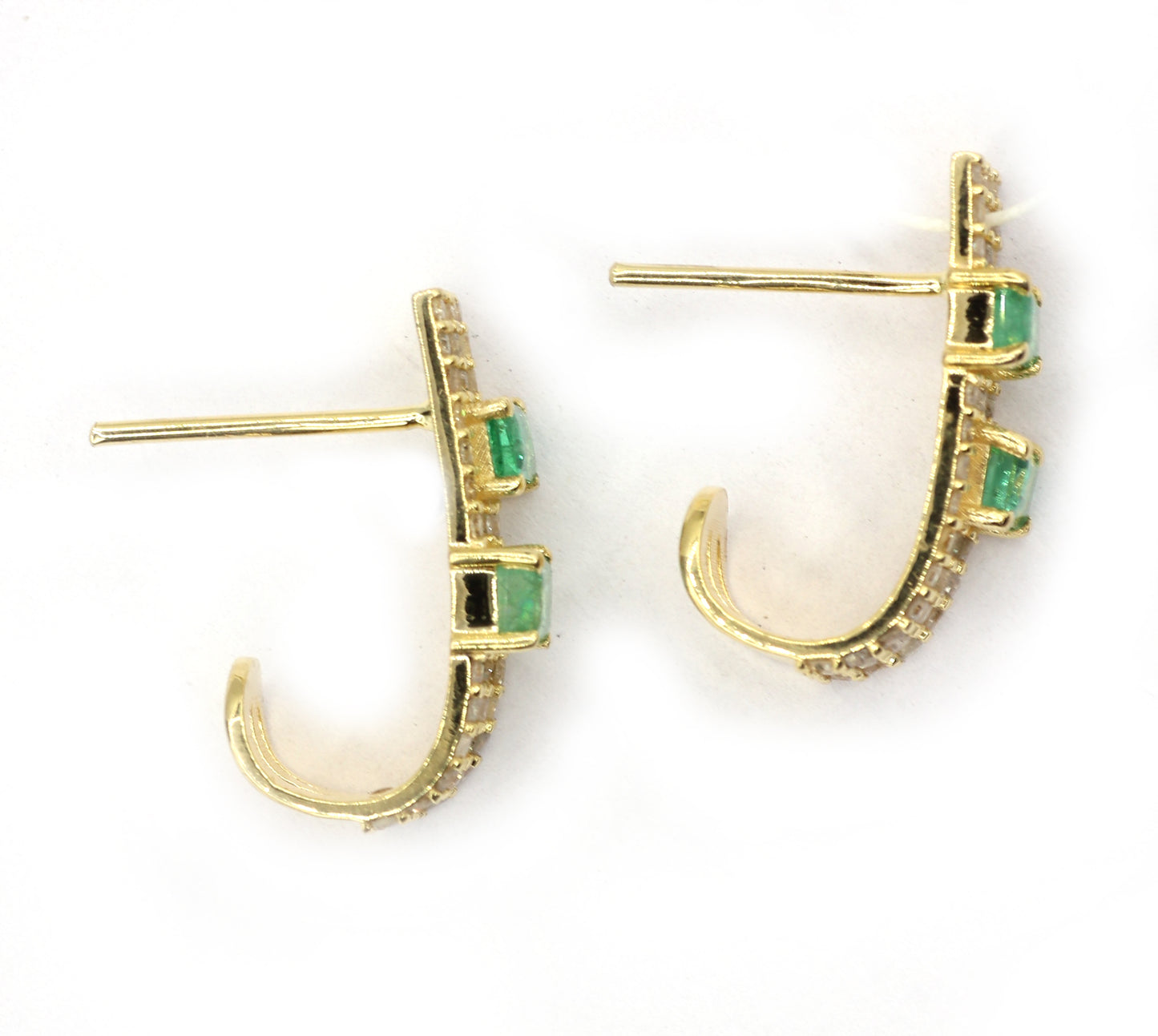 14k Gold Diamond Stud Earring