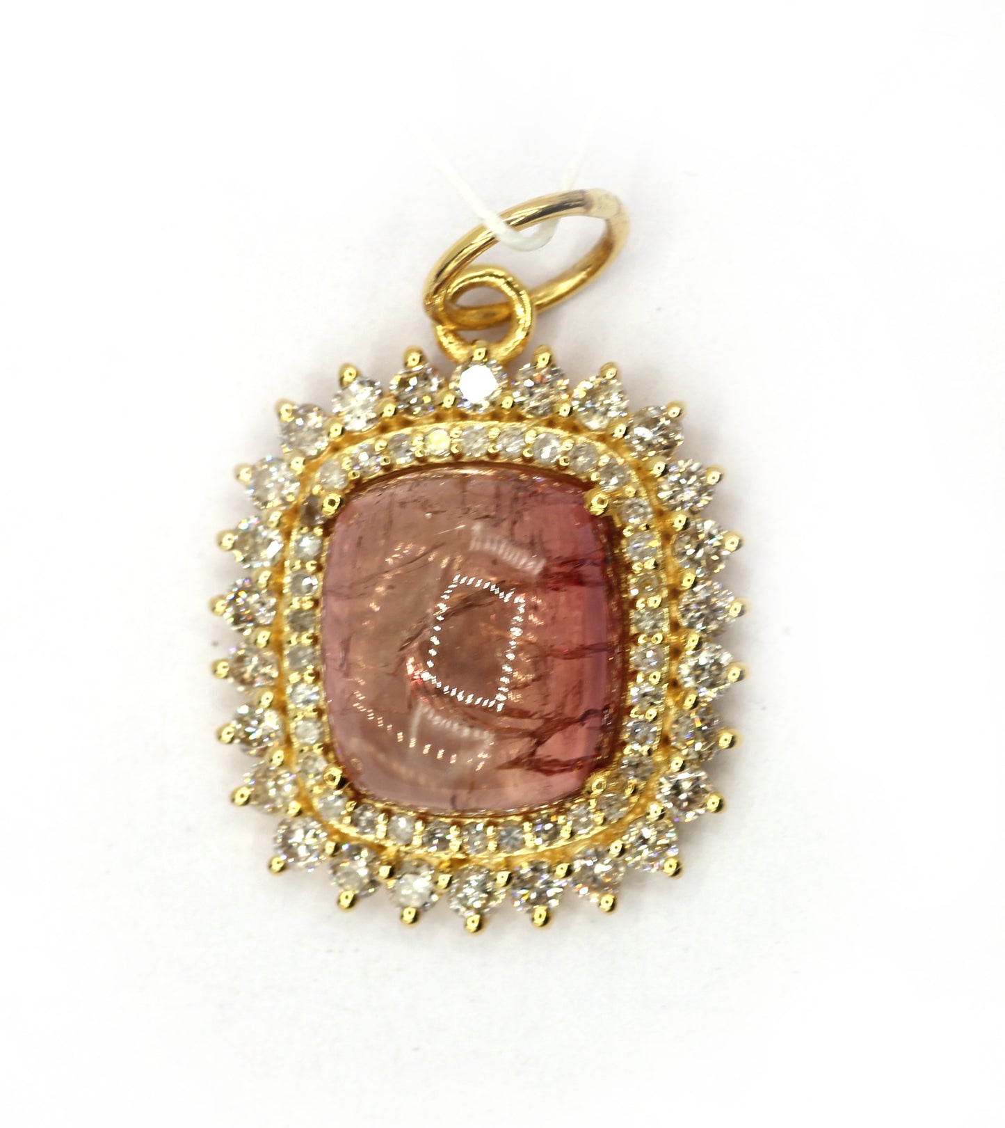 14k Solid Gold Diamond Pendants
