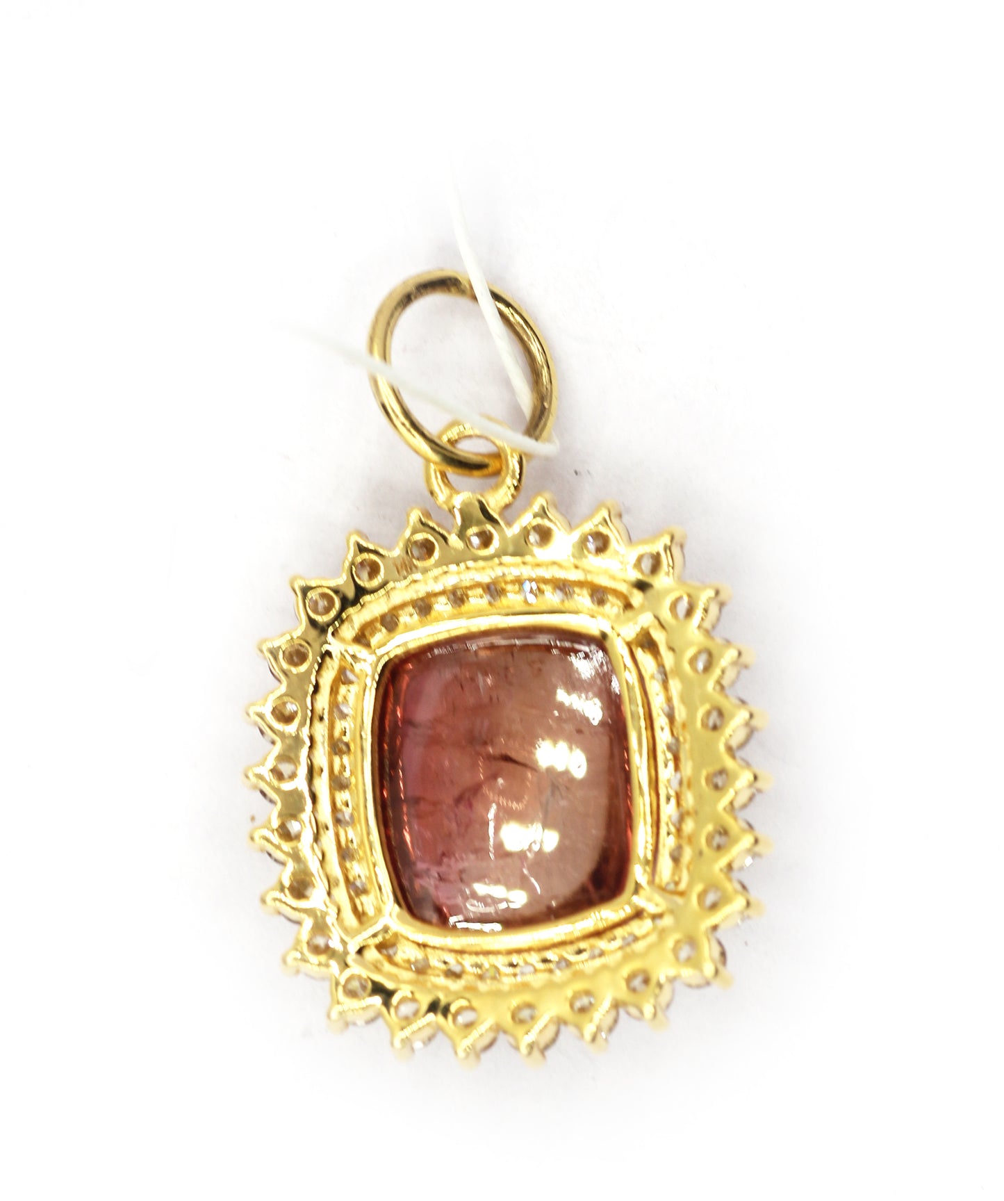 14k Solid Gold Diamond Pendants