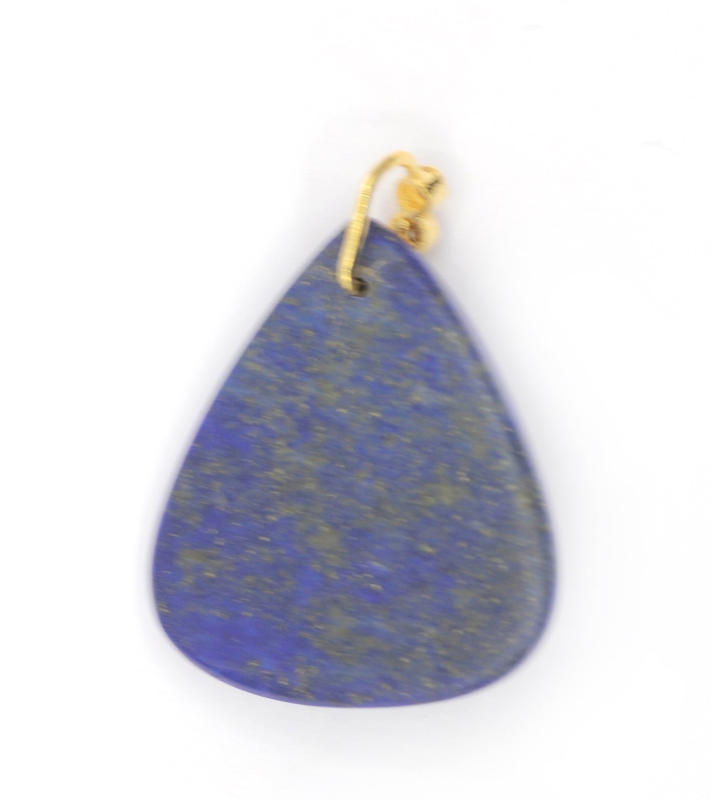 Lapis lazuli 14k Solid Gold Diamond Pendants
