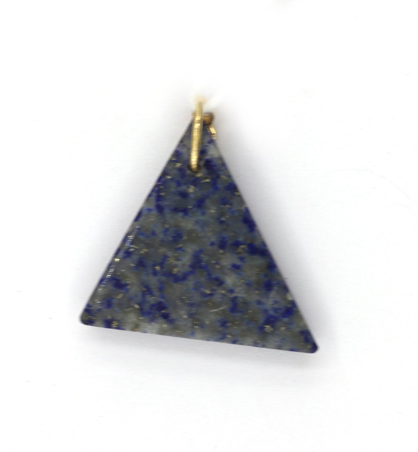 Lapis 14k Solid Gold Diamond Pendants